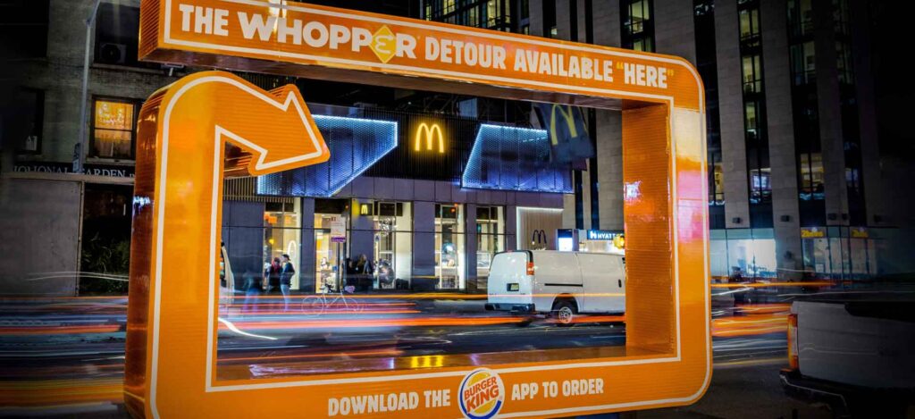 Burger King: "Whopper Detour"