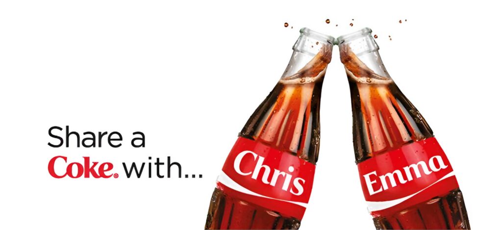 Coca-Cola: "Share a Coke"