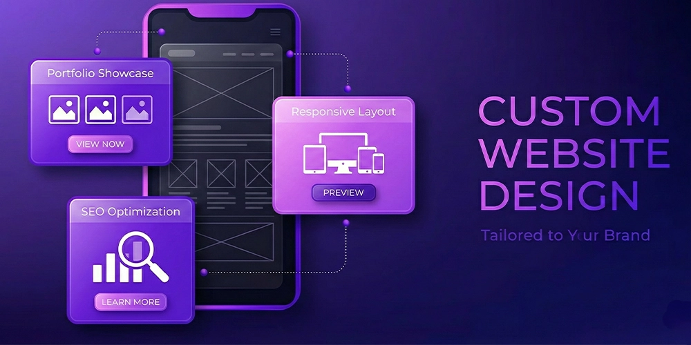 Custom web design Dubai