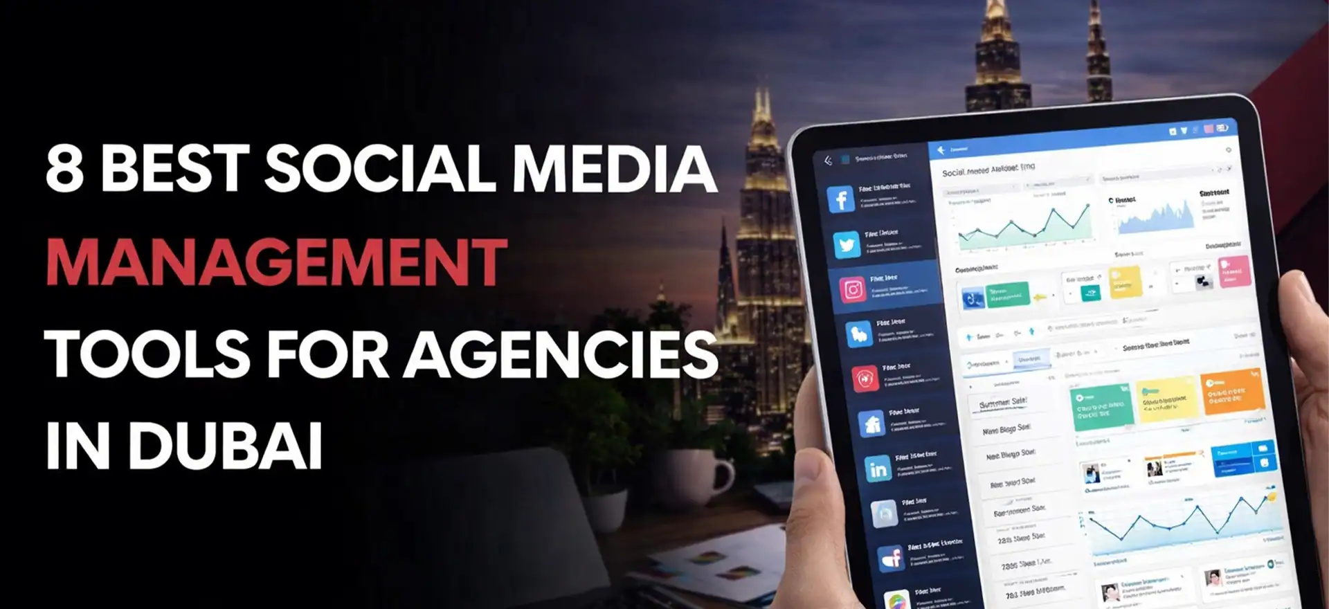 Best Social media management tools for agencies in Dubai